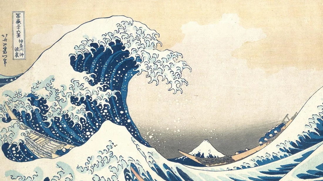 Afloat in the Great Wave off Kanagawa Theme
