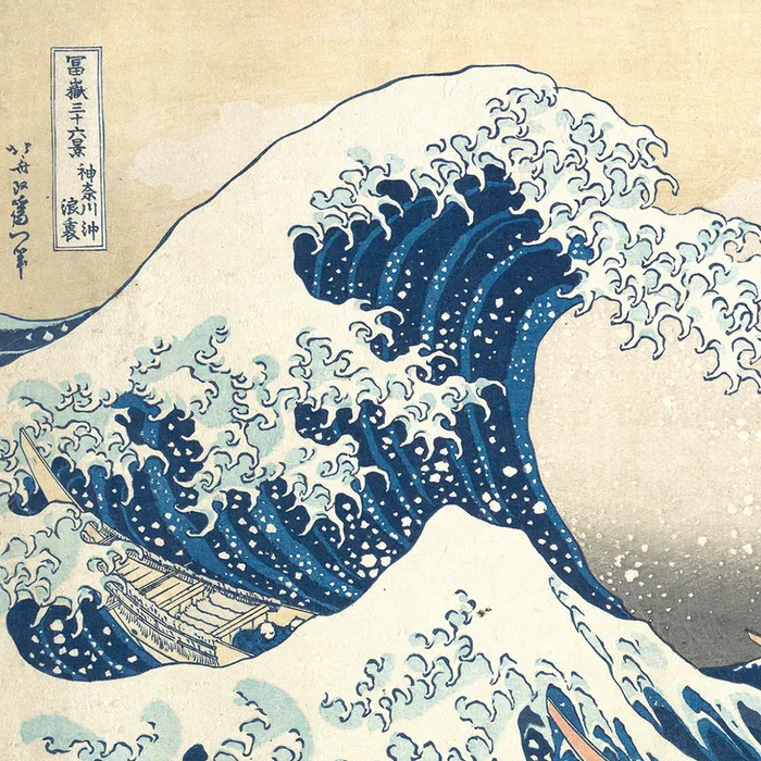 Afloat in the Great Wave off Kanagawa Theme