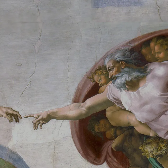 Adam by Michaelangelo Theme