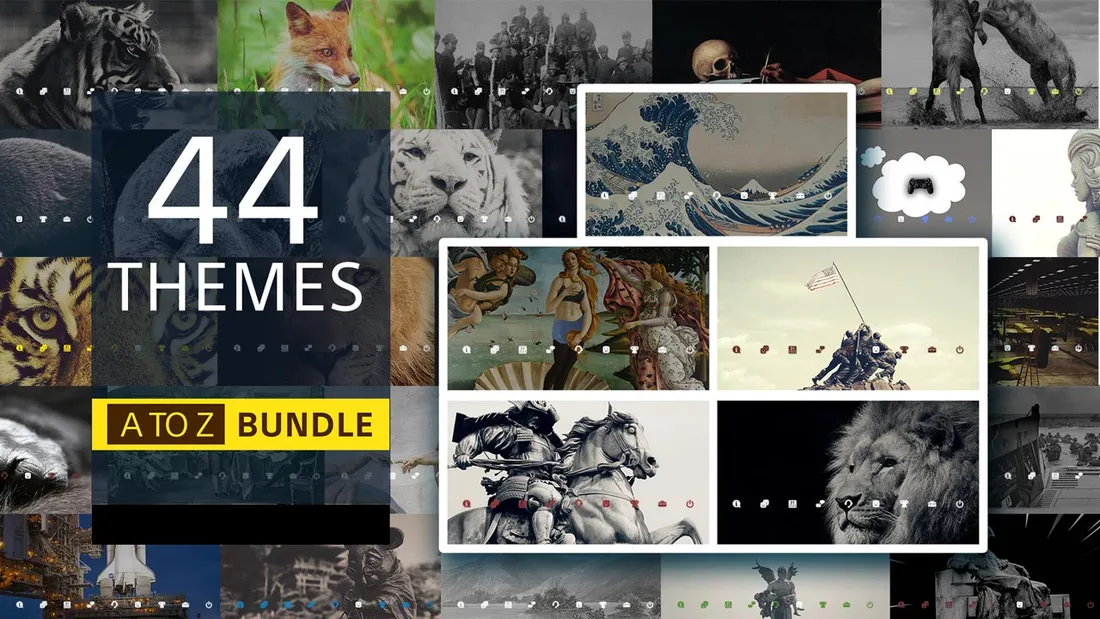 A To Z Bundle - 44 Premium Themes
