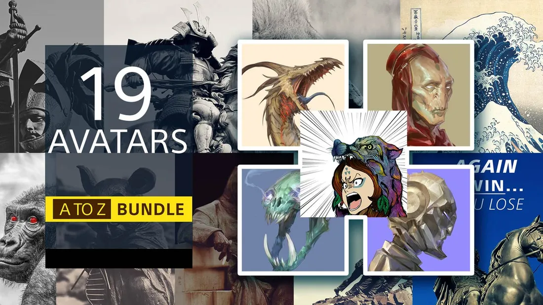 A To Z Bundle - 19 Avatars