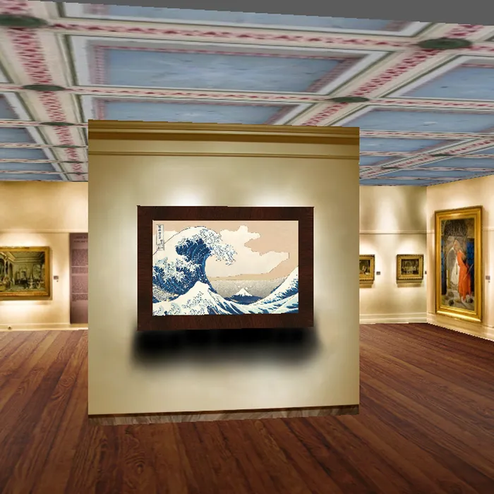 Art Gallery - Great Wave Dynamic Theme