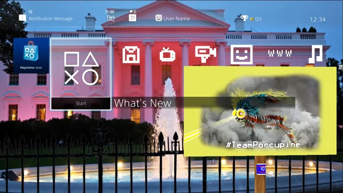 TeamPorcupine Dynamic Theme