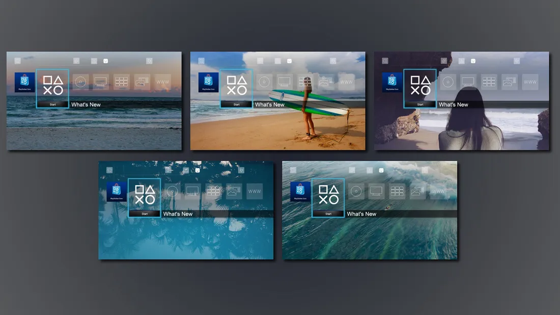 10 Images - The Beach Dynamic Theme