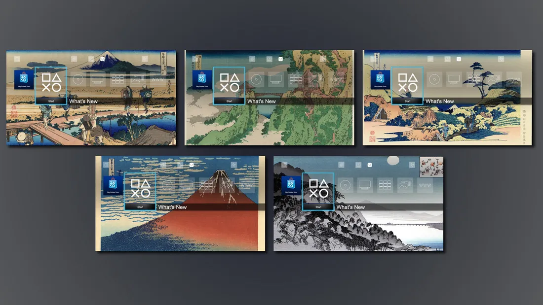 10 Images - Japanese Landscapes Dynamic Theme