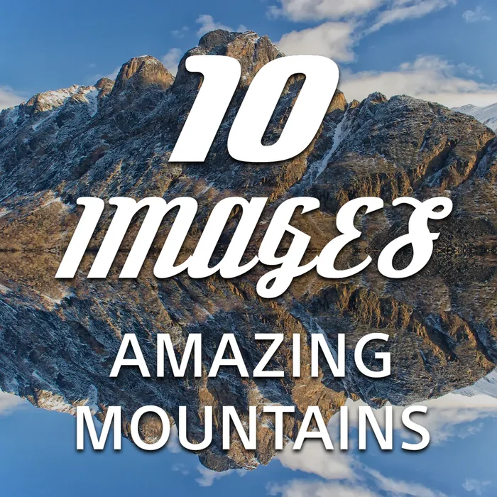10 Images - Amazing Mountains Dynamic Theme