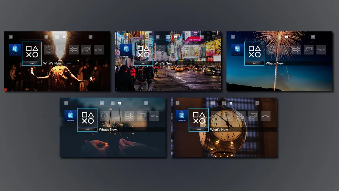 10 Images - New Years Dynamic Theme