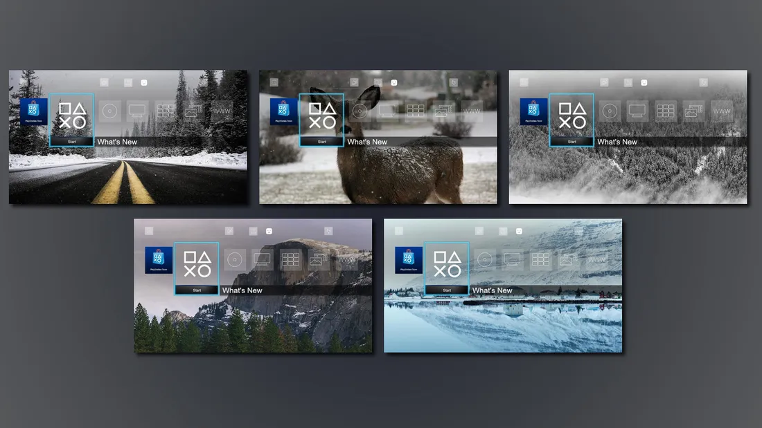 10 Images - Let It Snow Dynamic Theme
