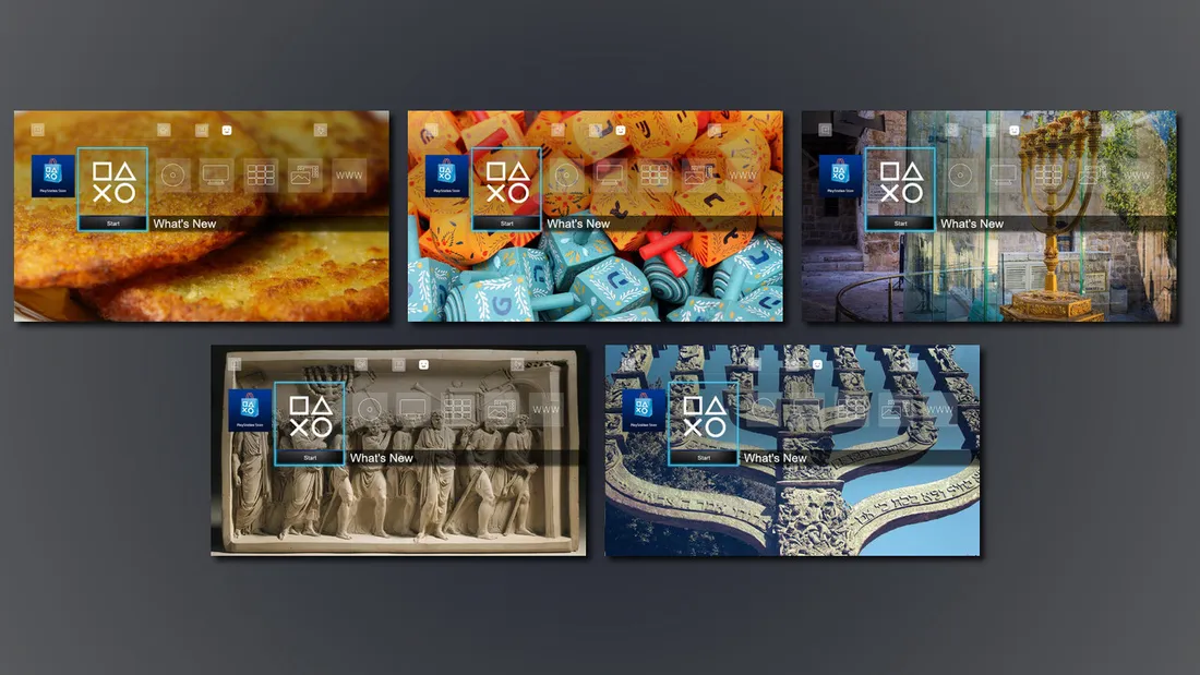 10 Images - Hanukkah Dynamic Theme