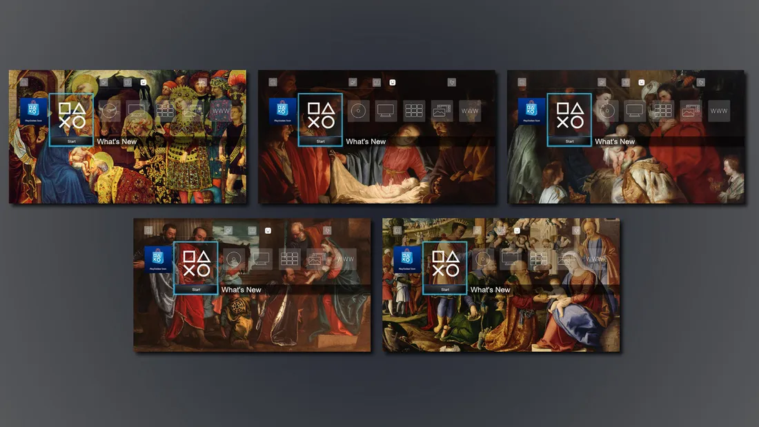 10 Images - Christ's Birth Dynamic Theme