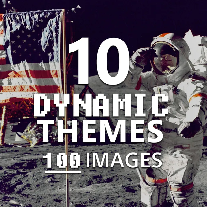 10 Dynamic Themes - 100 Images Bundle