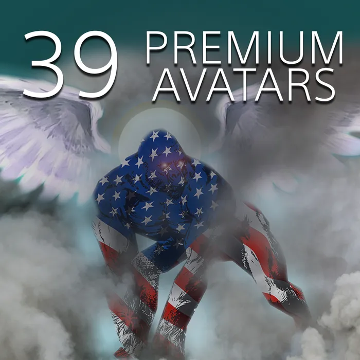 39 Premium Avatars Bundle
