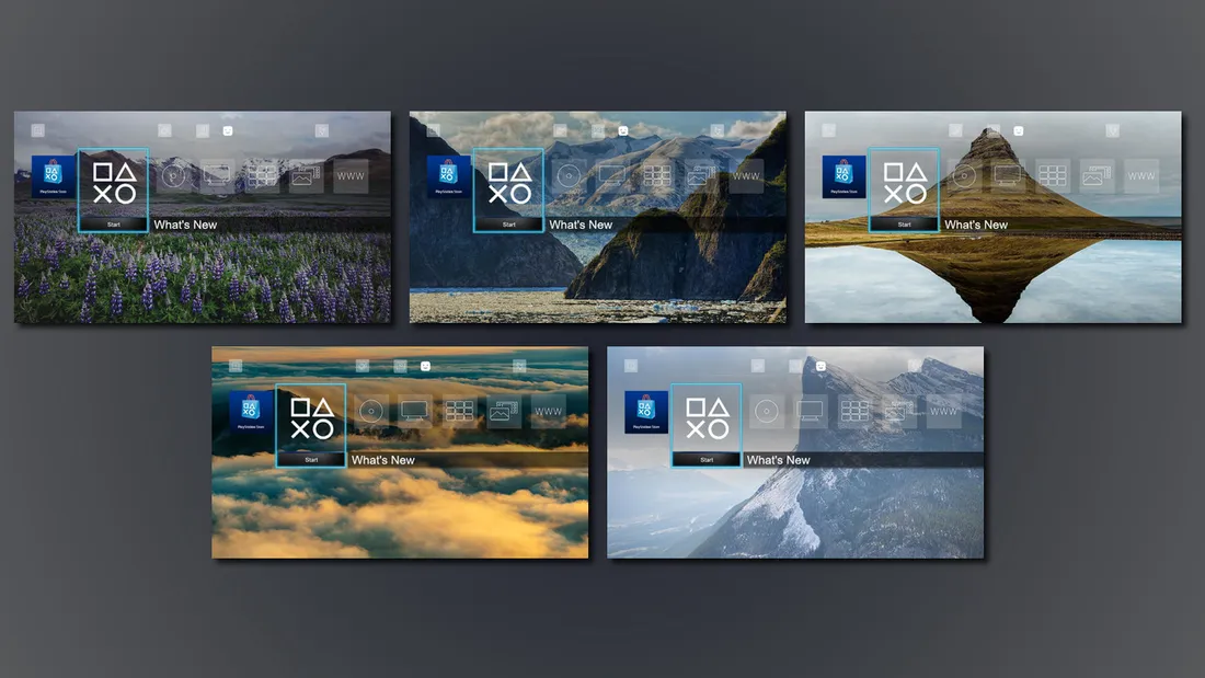 10 Images - Awesome Mountains Dynamic Theme