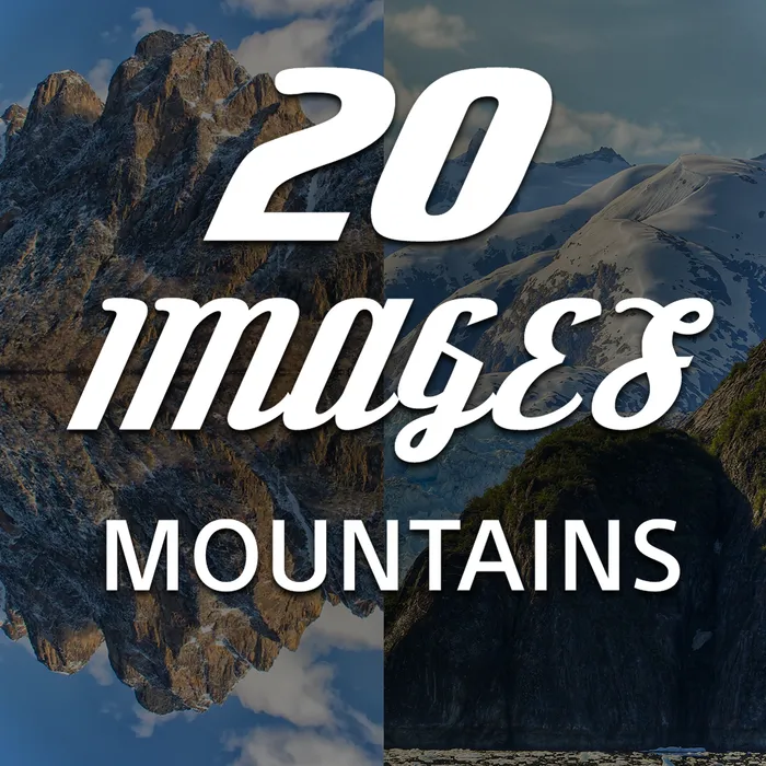 20 Dynamic Images - Mountains Bundle