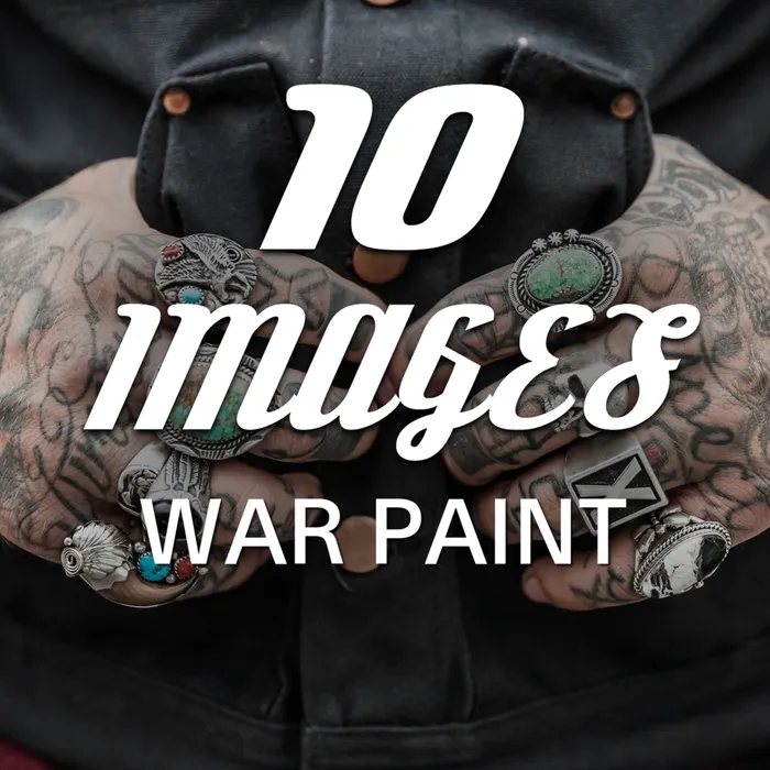 10 Images - War Paint Dynamic Theme