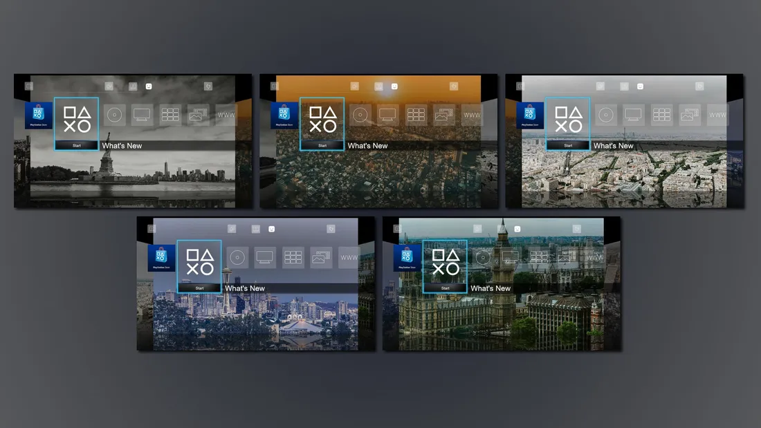 10 3D Images - Super Skylines Dynamic Theme