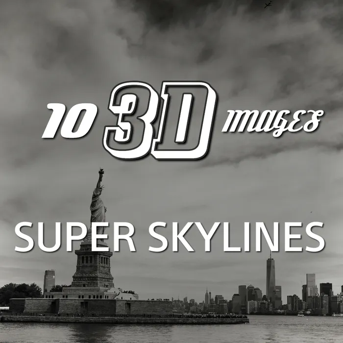 10 3D Images - Super Skylines Dynamic Theme