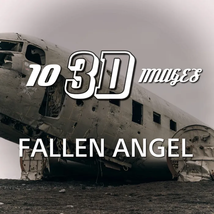 10 3D Images - Fallen Angel Dynamic Theme
