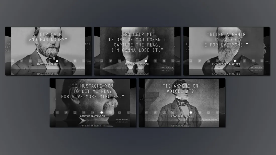 10 3D Images - Fake Quotes Dynamic Theme