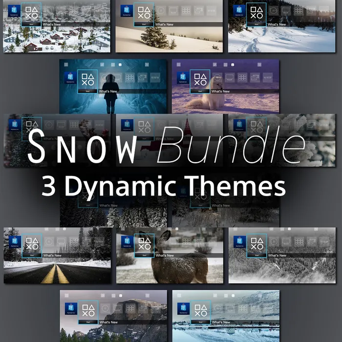 Snow Bundle - 3 Dynamic Themes