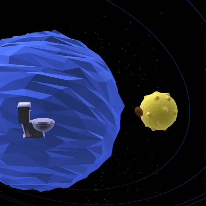 Toilet Orbits Uranus