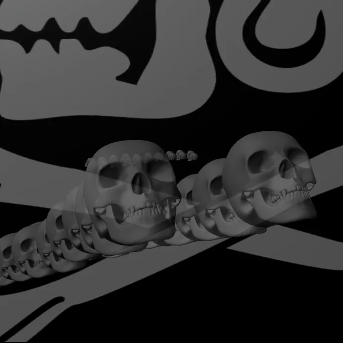 Skull Roller Coaster