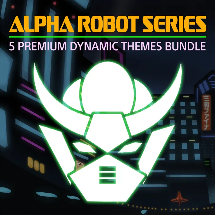 Alpha Robot Series Dynamic Theme Bundle