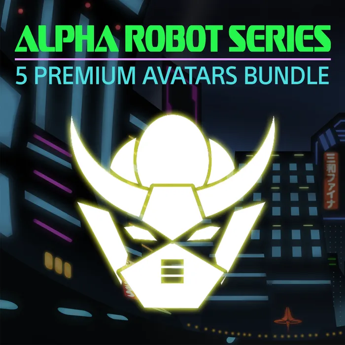 Alpha Robot Series Premium Avatars Bundle