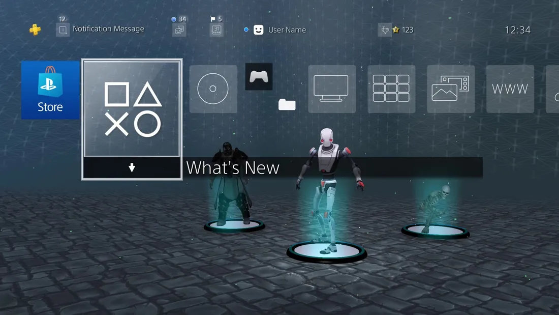 Dancing Skeleton, Robot, Knight Battle Royale Squad - Dynamic Theme