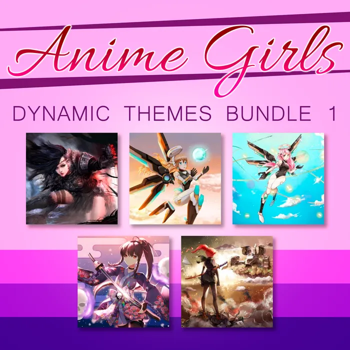 Anime Girls Dynamic Theme Bundle 1