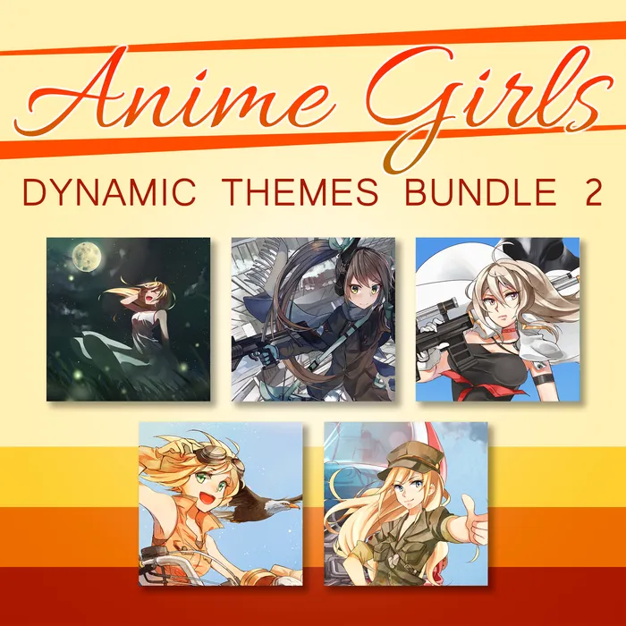 Anime Girls Dynamic Theme Bundle 2